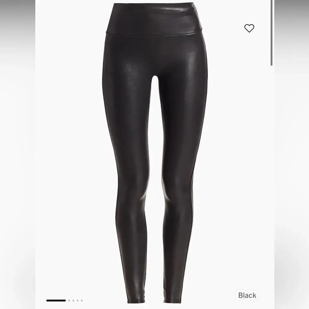Spanx Faux Leather Leggings - Picture 2 of 6